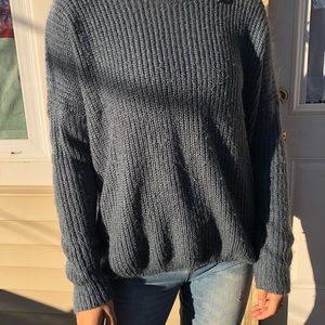 Denim Knitted sweater